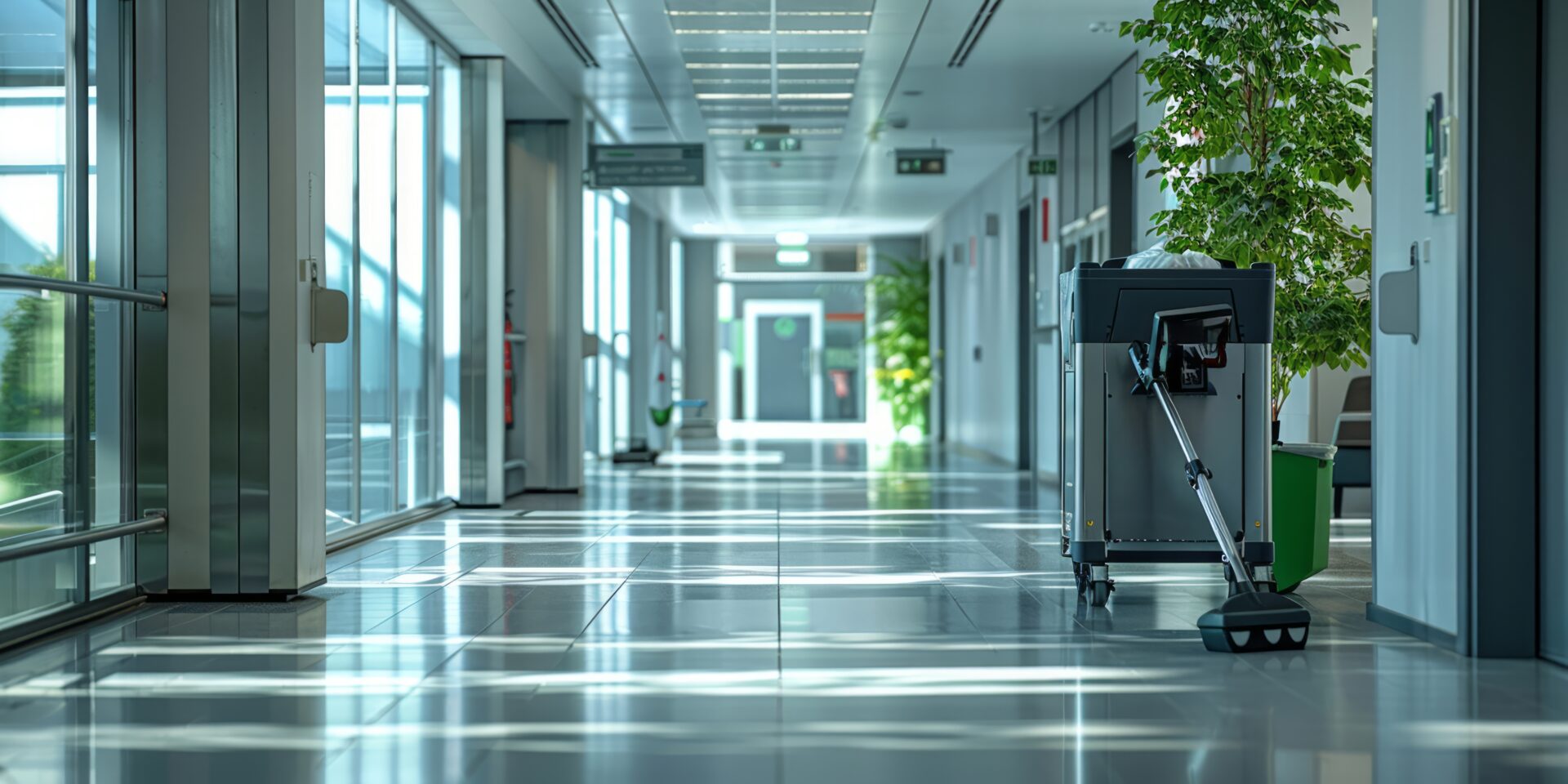 Smart cleaning using occupancy sensors in hospitals